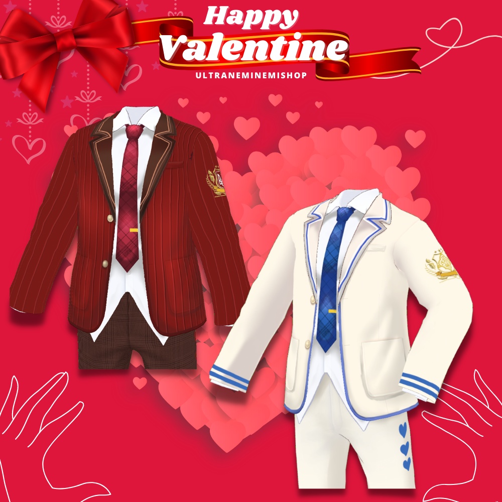 男の子だって楽しみたい!Valentine/whiteday衣装