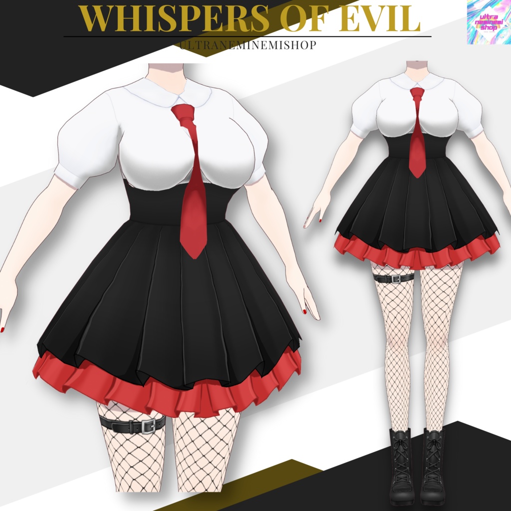 【vroid】whispers of evil