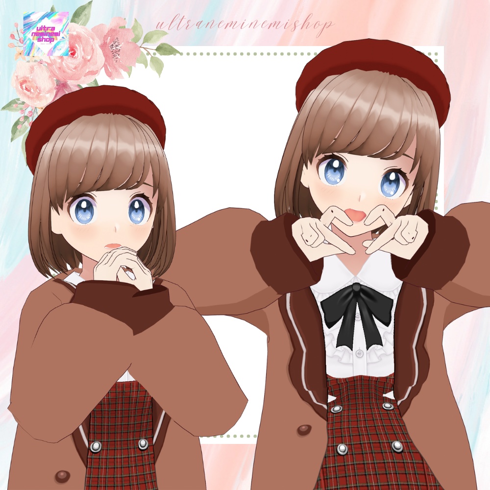 SAIL【.vroidfile】素体モデル主人公ちゃん