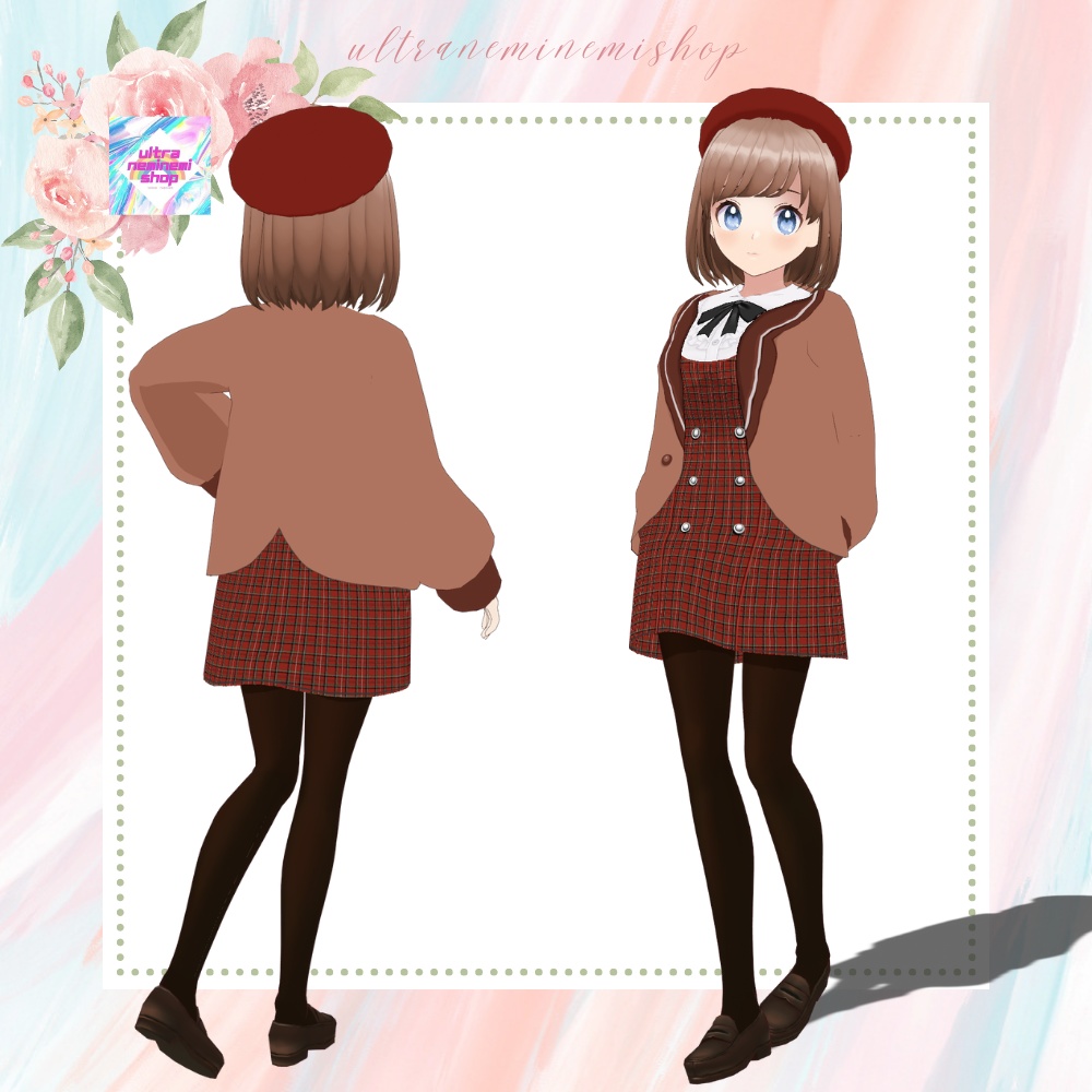 SAIL【.vroidfile】素体モデル主人公ちゃん