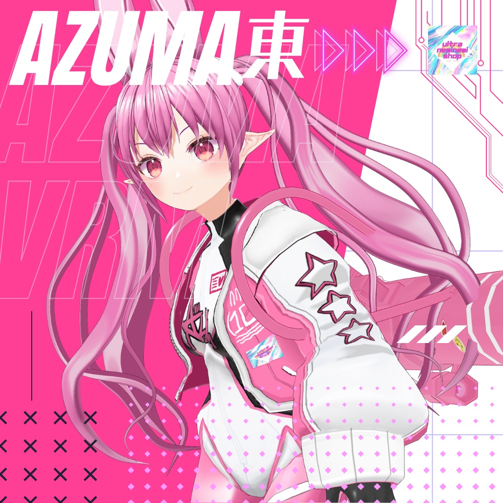 【VRM】アズマ(original3Dcharacter)