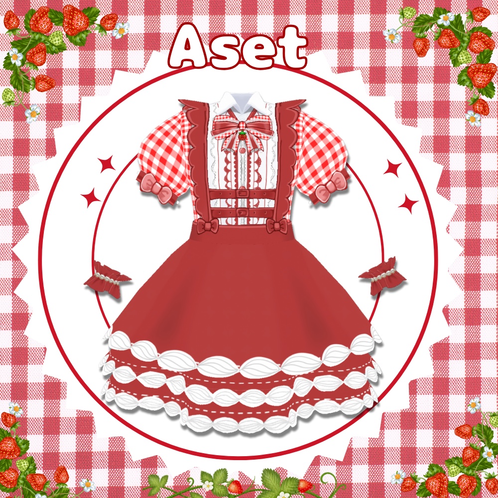 【Vroid】超カスタム★ストロベリーアイドル【ア・イ・ド・ル・計画】