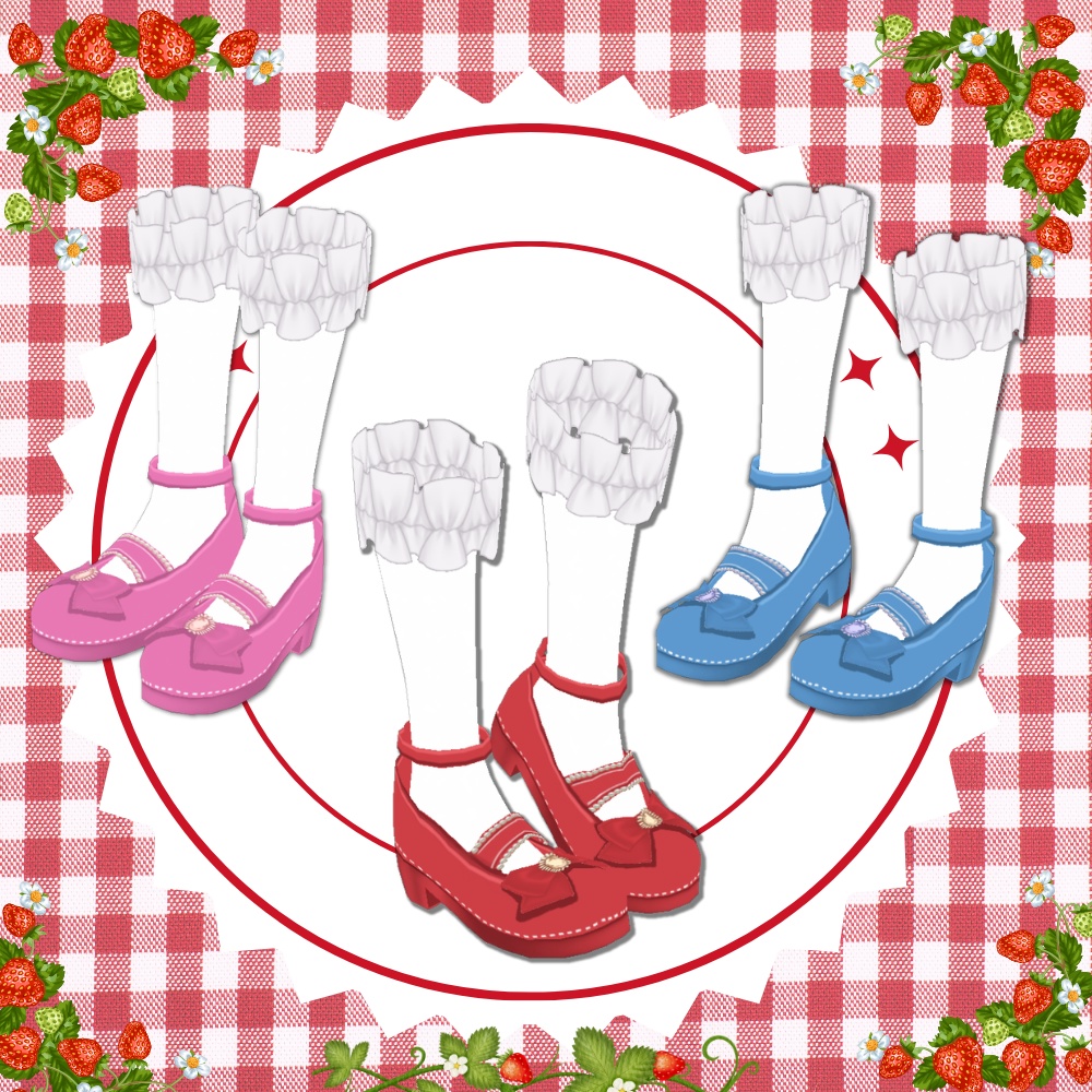 【Vroid】超カスタム★ストロベリーアイドル【ア・イ・ド・ル・計画】