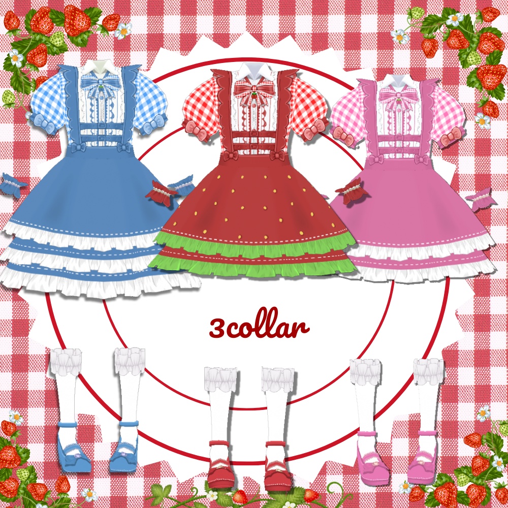 【Vroid】超カスタム★ストロベリーアイドル【ア・イ・ド・ル・計画】