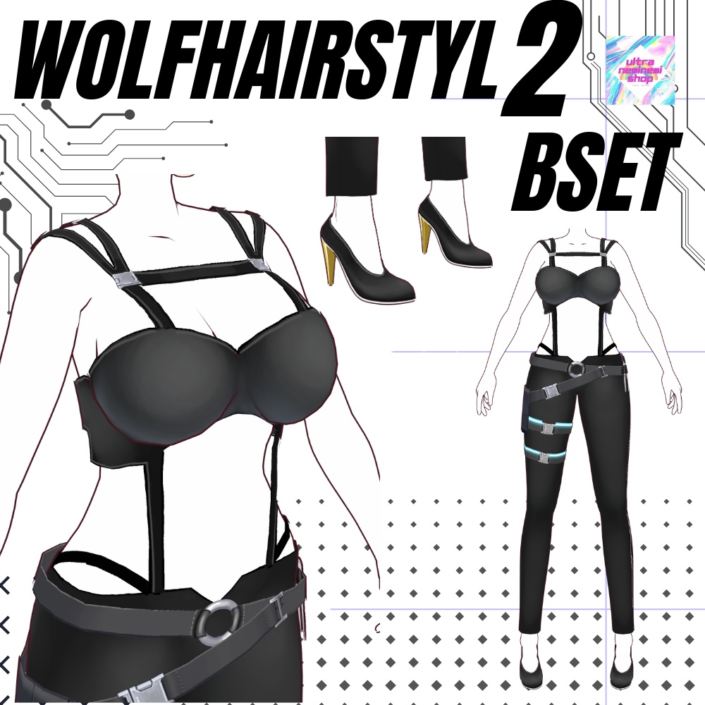 wolfhairpreset2【vroid】