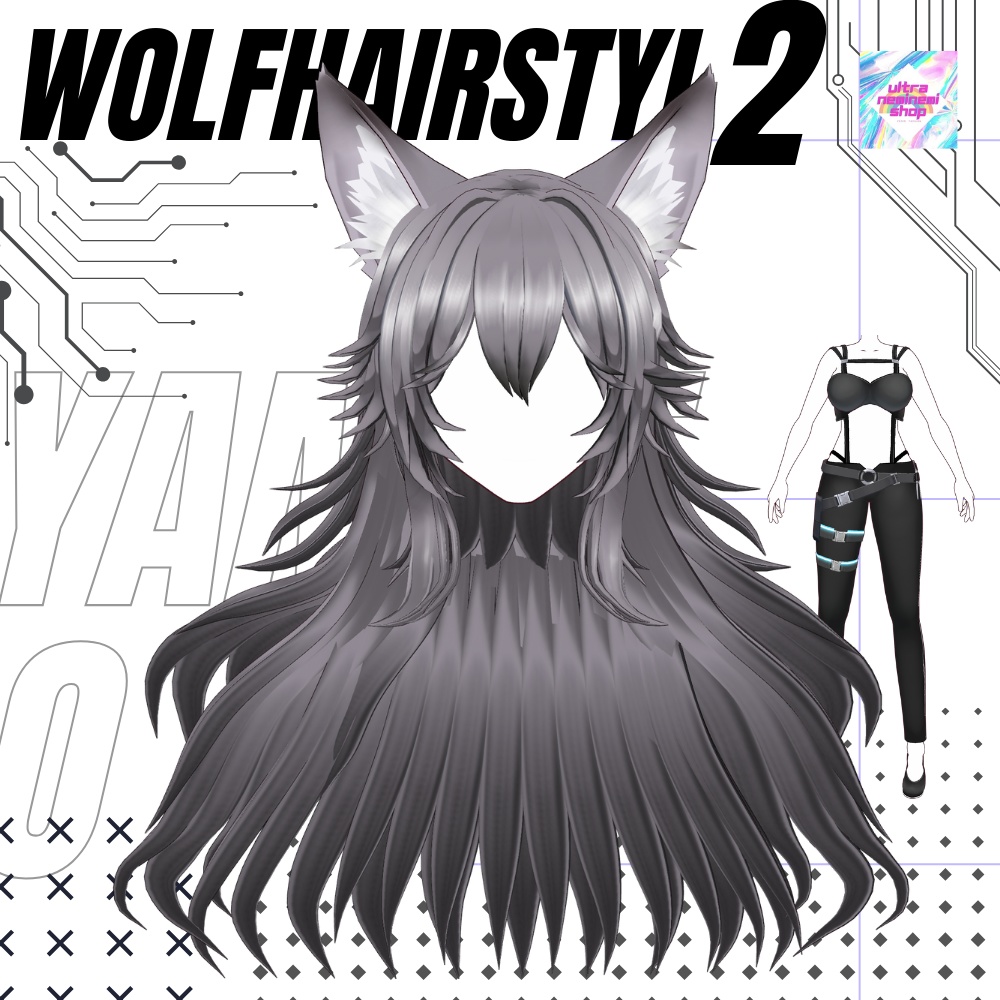 wolfhairpreset2【vroid】