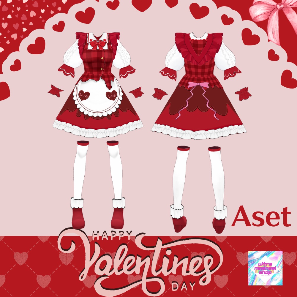 バレンタインドレス2【3color】