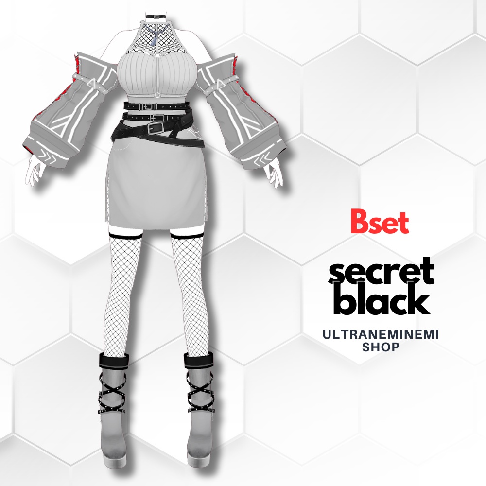 NEW!【vroid衣装】secretblack