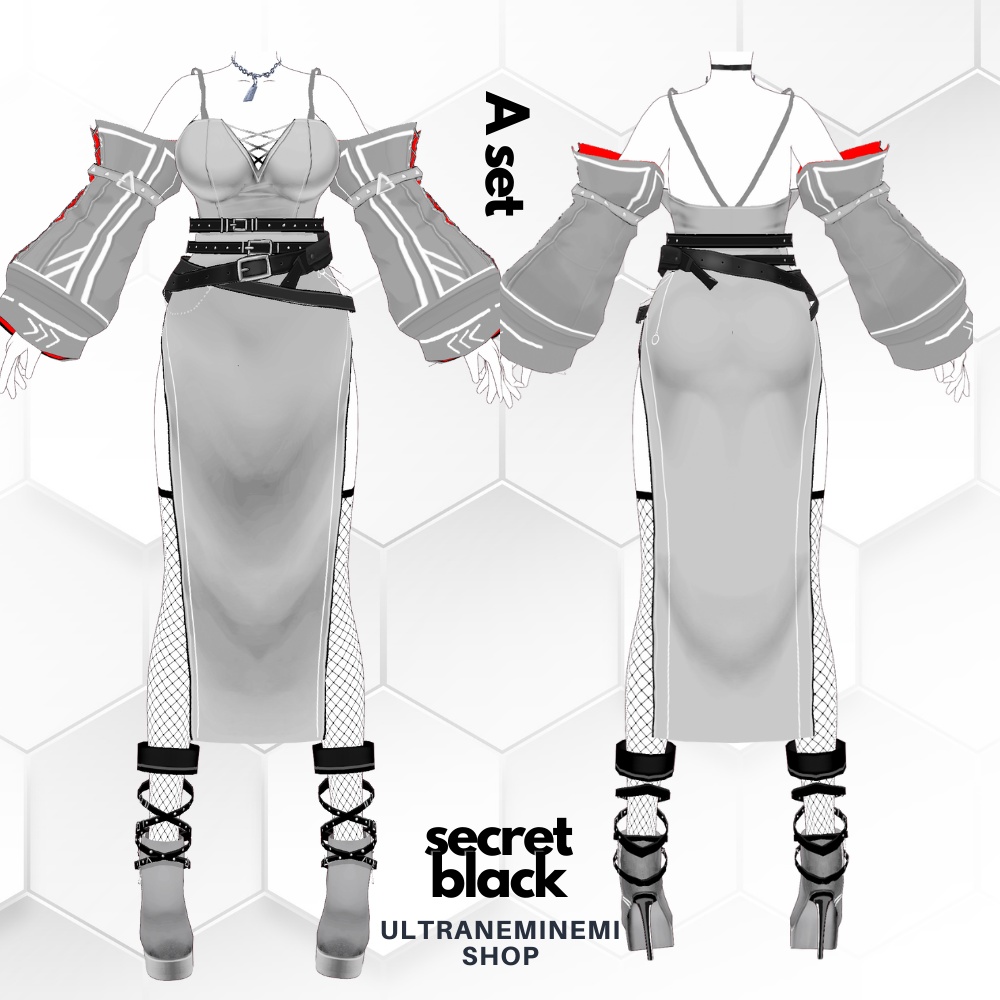 NEW!【vroid衣装】secretblack
