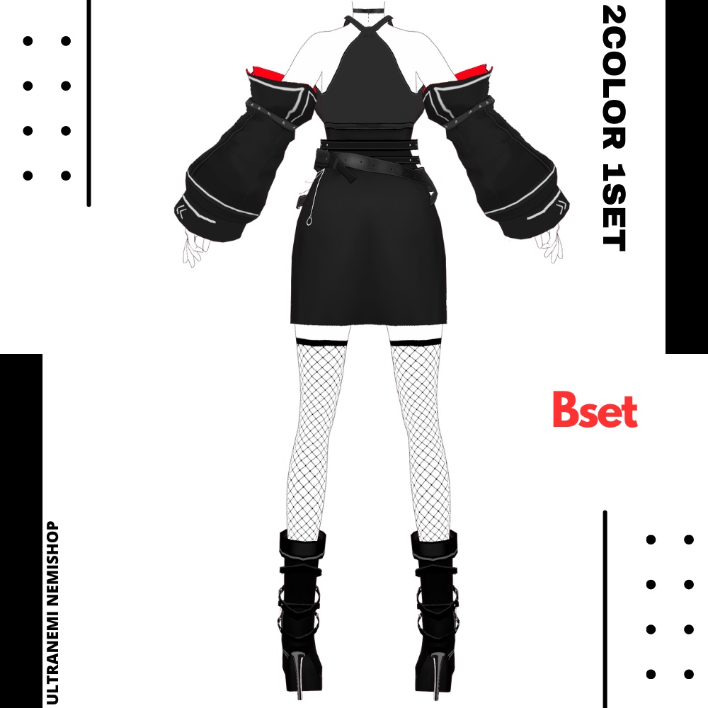 NEW!【vroid衣装】secretblack