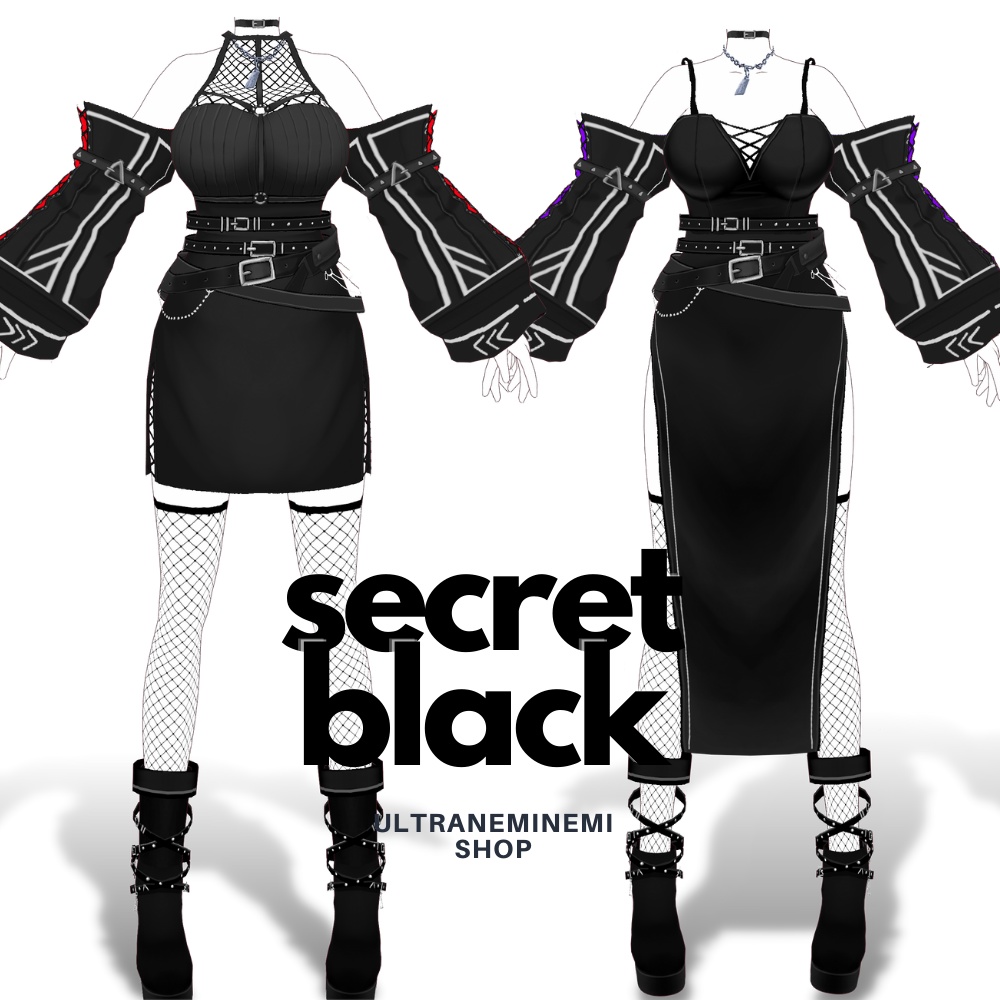 secretblack【vroid衣装】