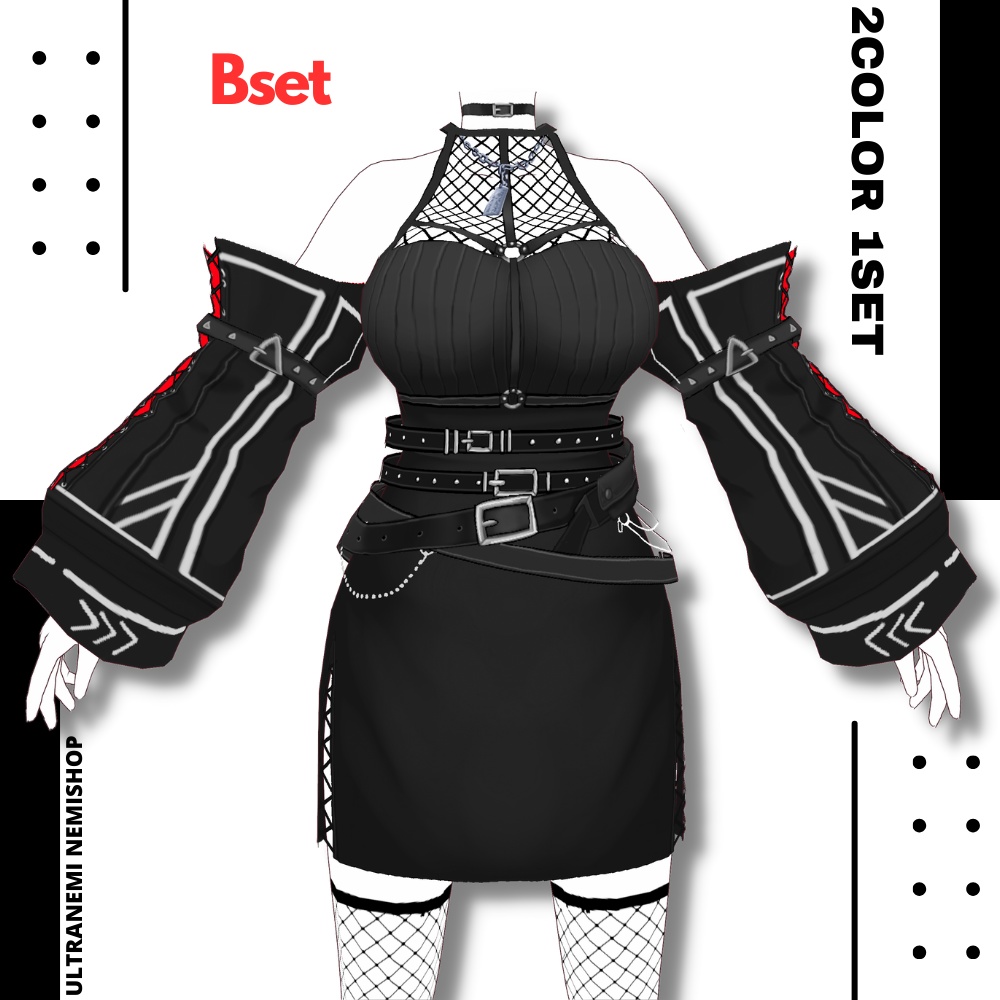 NEW!【vroid衣装】secretblack