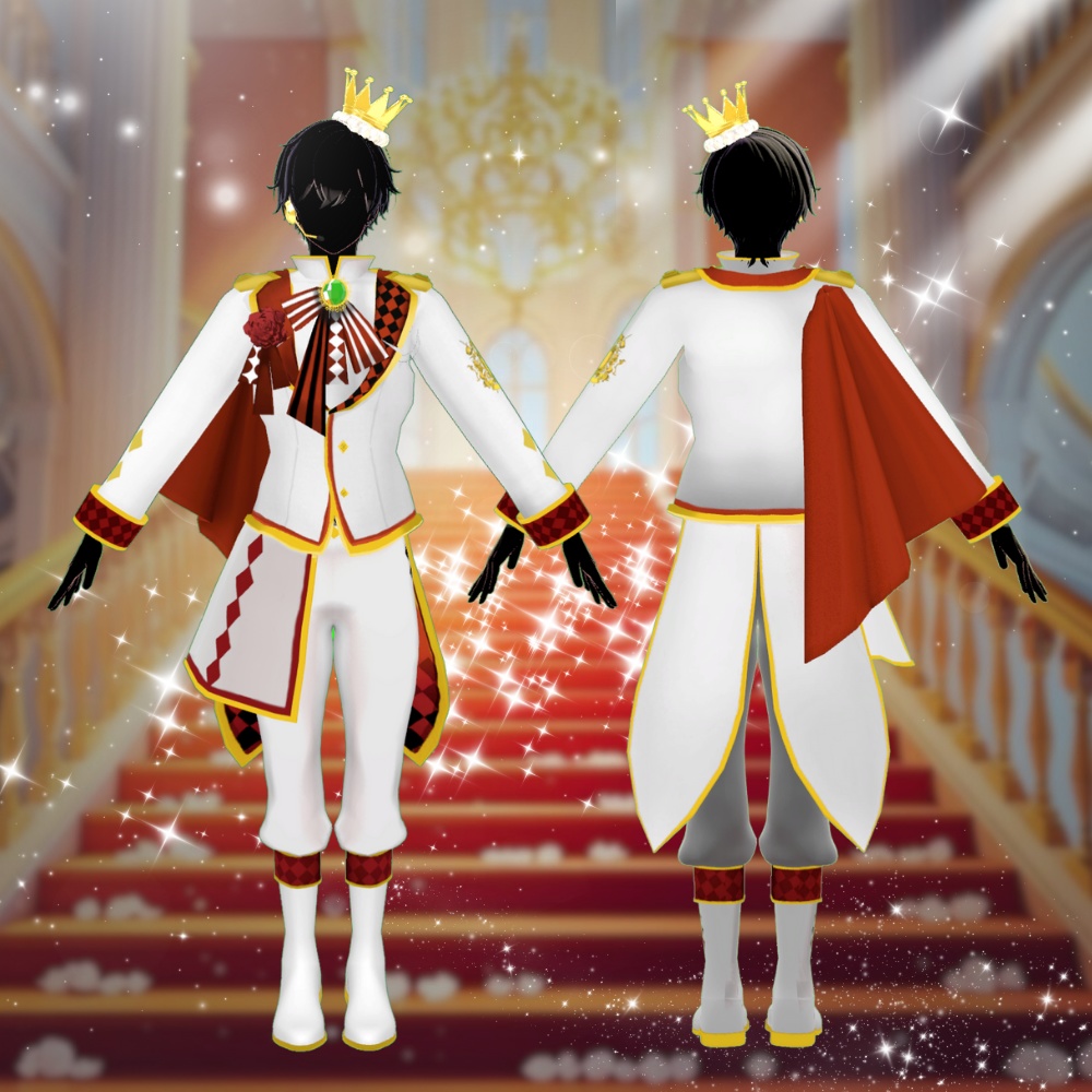 彼方、真央対応!【8アバター対応】VRCの王子様 #UltraNemiNemiShop