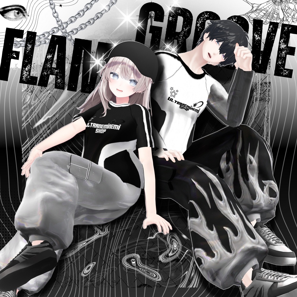 【初回限定セール 】FLAME GROOVE /フレイムグルーヴ 【複数アバター対応】　#UltraNemiNemiShop