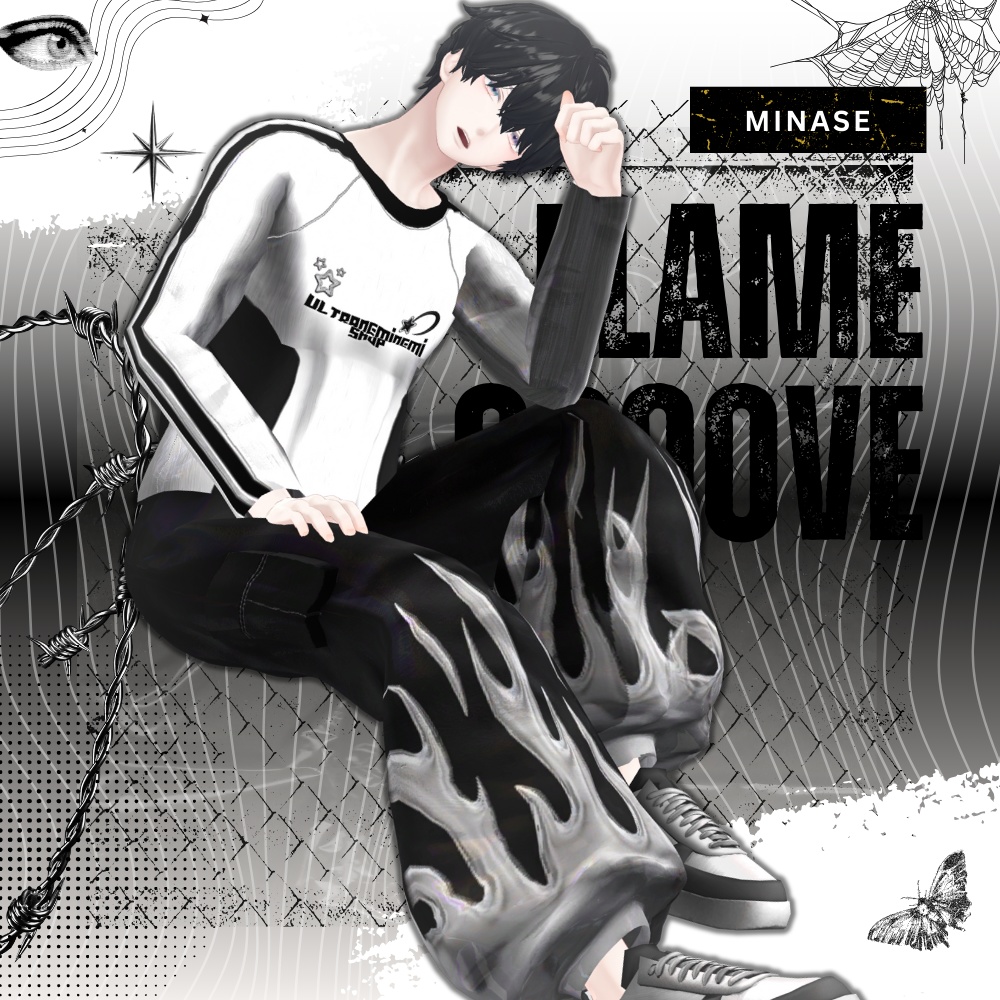 FLAME GROOVE /フレイムグルーヴ 【複数アバター対応】 #UltraNemiNemiShop