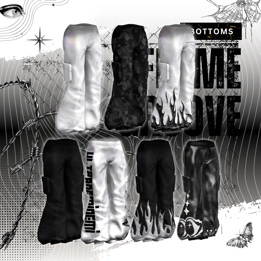 FLAME GROOVE /フレイムグルーヴ 【複数アバター対応】 #UltraNemiNemiShop