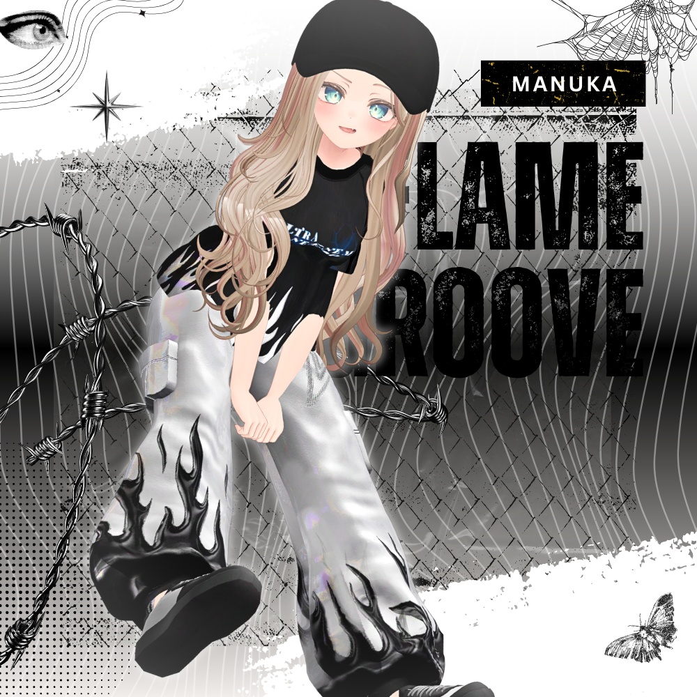 FLAME GROOVE /フレイムグルーヴ 【複数アバター対応】 #UltraNemiNemiShop