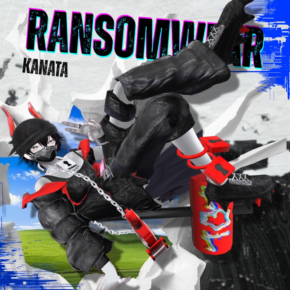 🔐ランサムウェアー/Ransomwear【複数アバター対応】 #UltraNemiNemiShop