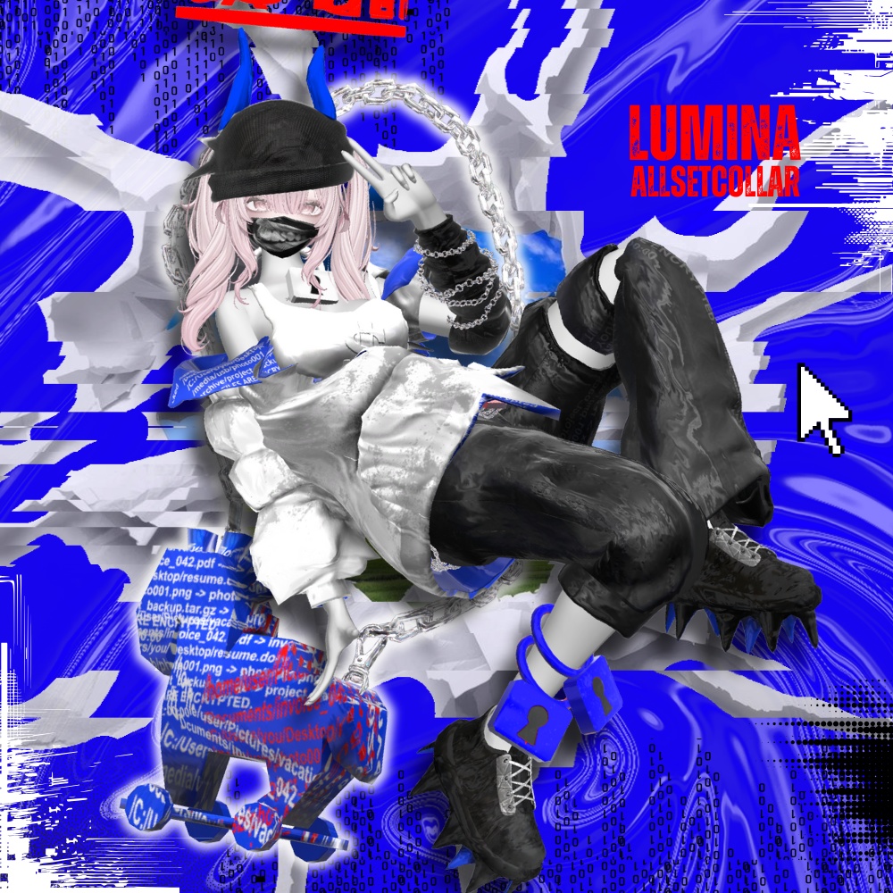 🔐ランサムウェアー/Ransomwear【複数アバター対応】 #UltraNemiNemiShop