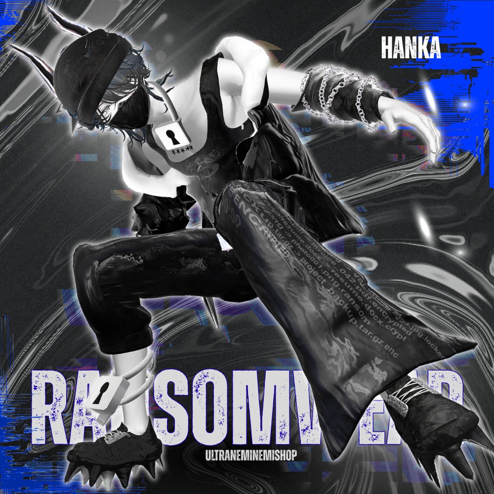 🔐ランサムウェアー/Ransomwear【複数アバター対応】 #UltraNemiNemiShop