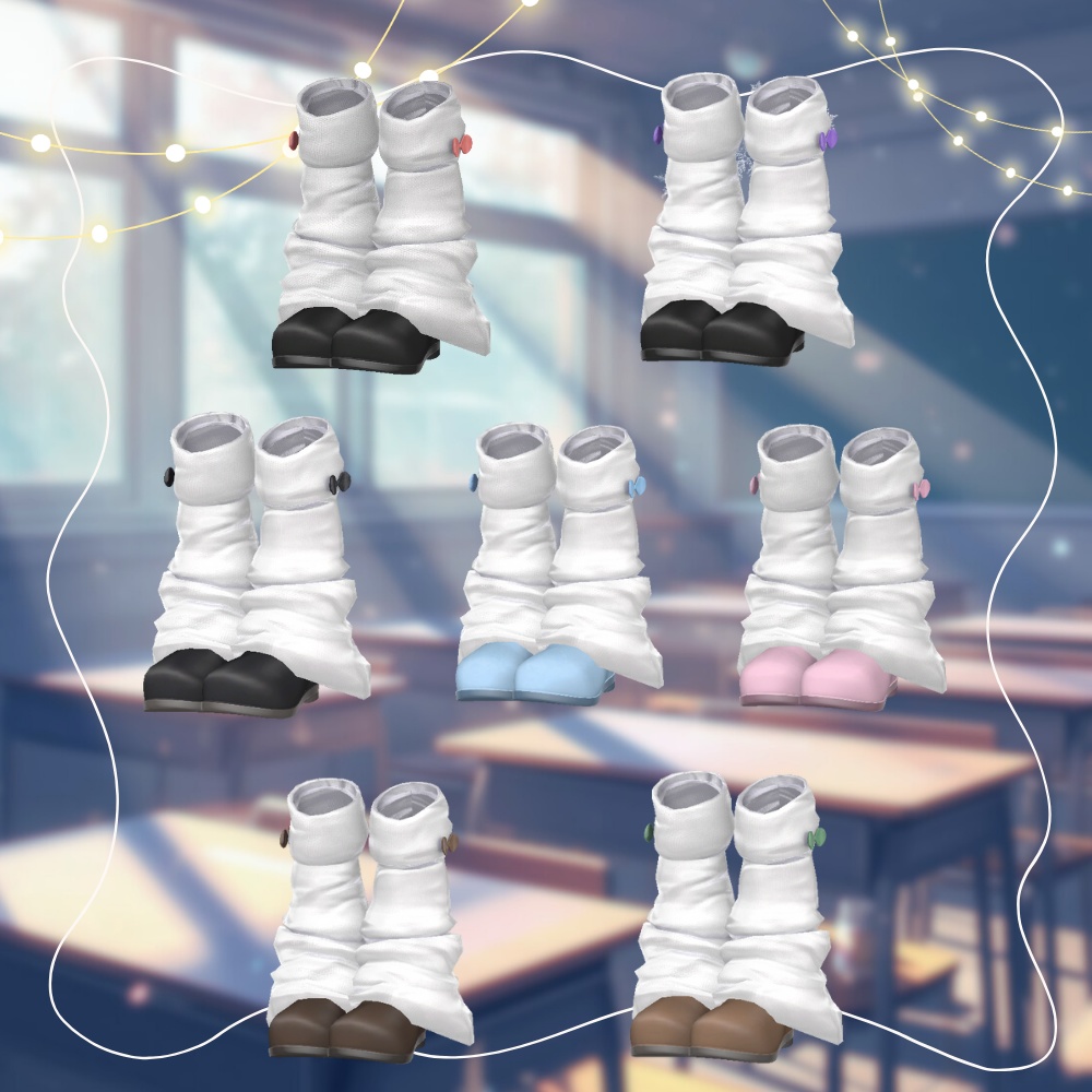 【ラムネ・愛莉対応追加】ピュアらぶ❤ファンシーカーディガン【複数アバター対応】 #UltraNemiNemiShop