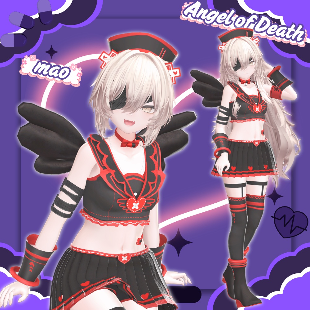 🌟24時間限定セール🌟【7アバター対応】Angel of Death【健全版あり】 #UltraNemiNemiShop