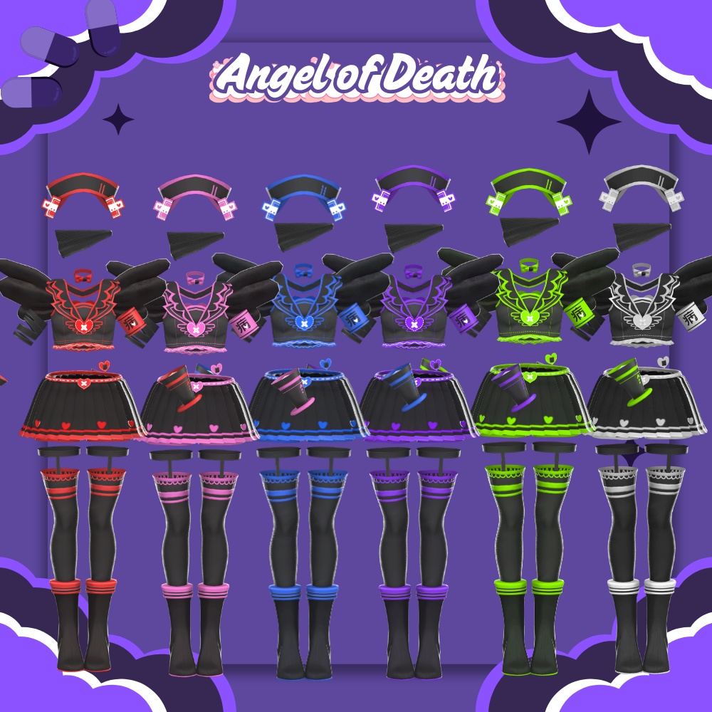 🌟24時間限定セール🌟【7アバター対応】Angel of Death【健全版あり】 #UltraNemiNemiShop