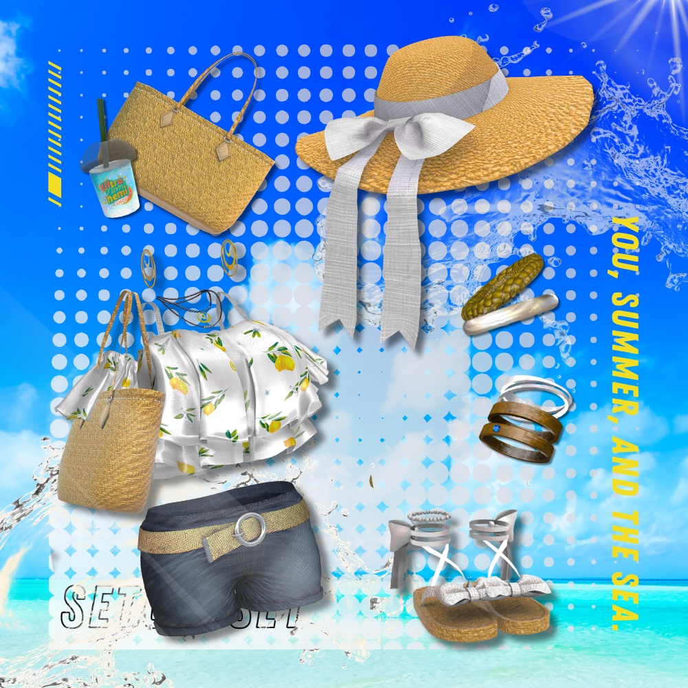 🌟初回限定セール🌟君と夏と海と。【10アバター対応】 #UltraNemiNemiShop