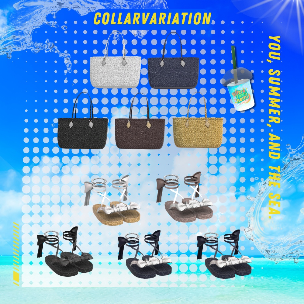 🌟初回限定セール🌟君と夏と海と。【10アバター対応】 #UltraNemiNemiShop