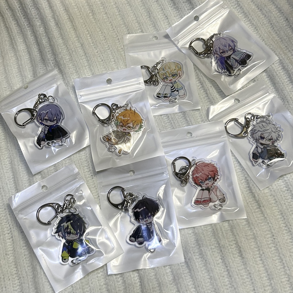 めちゃつえー連結アクキー