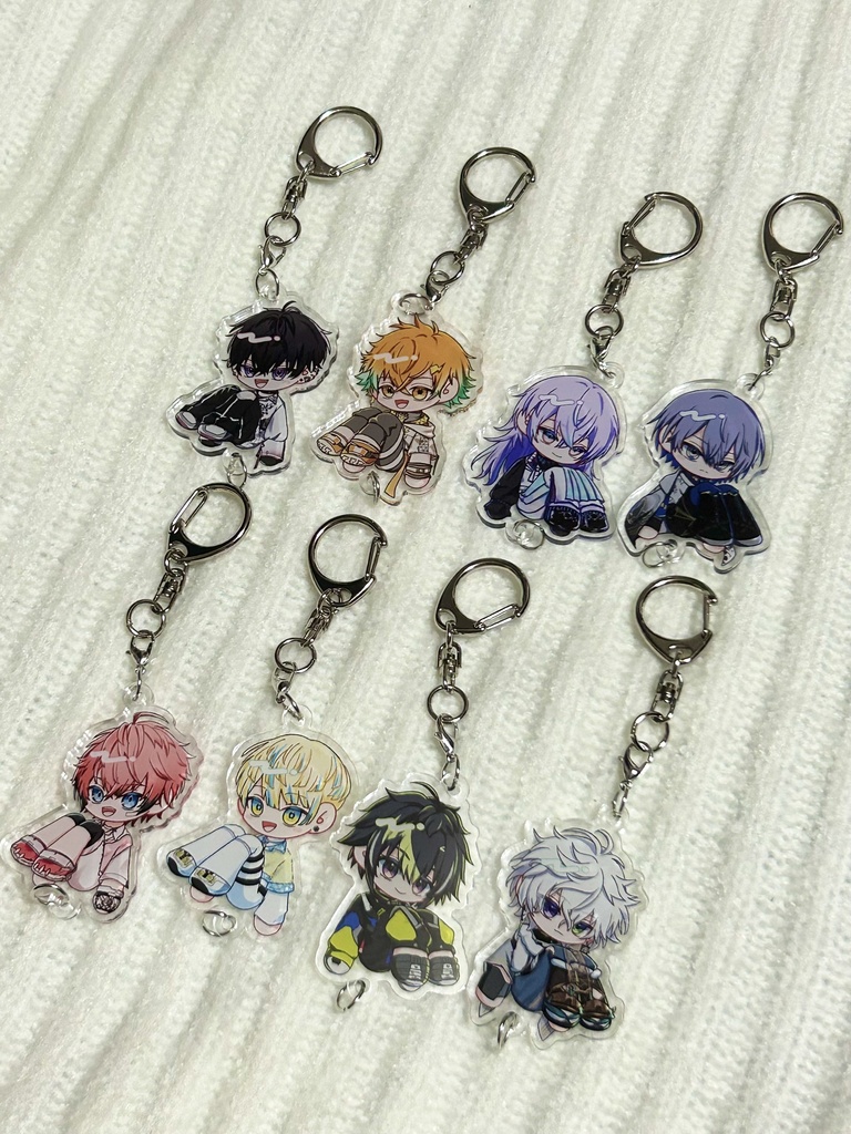 めちゃつえー連結アクキー