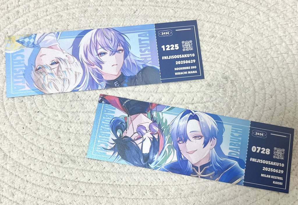 チケット風カード【まぶだぶち(仮)、ぱちすた】