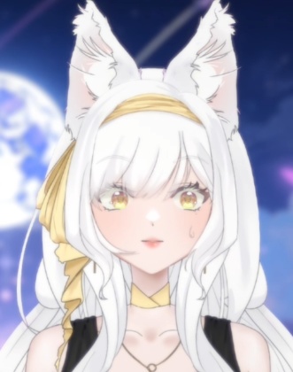 20% Sale! 【live2d Model】White fox/白いキツネ【VTS対応】限定一点!