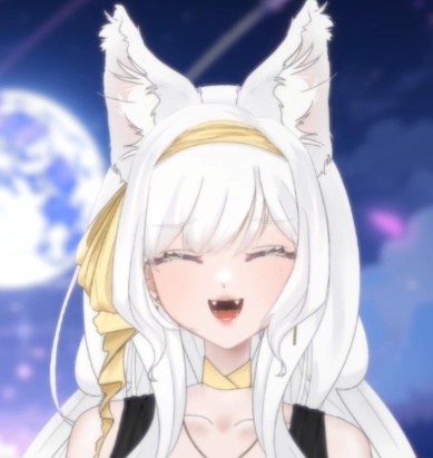 20% Sale! 【live2d Model】White fox/白いキツネ【VTS対応】限定一点!