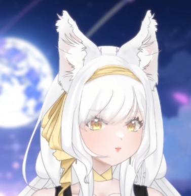 20% Sale! 【live2d Model】White fox/白いキツネ【VTS対応】限定一点!