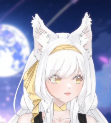 20% Sale! 【live2d Model】White fox/白いキツネ【VTS対応】限定一点!