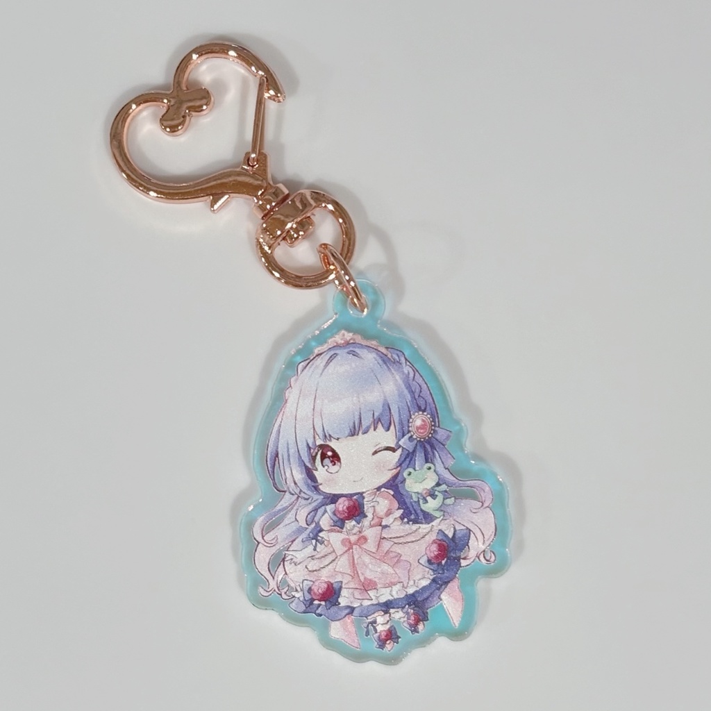 オーロラアクリルキーホルダーA_月城リリナ