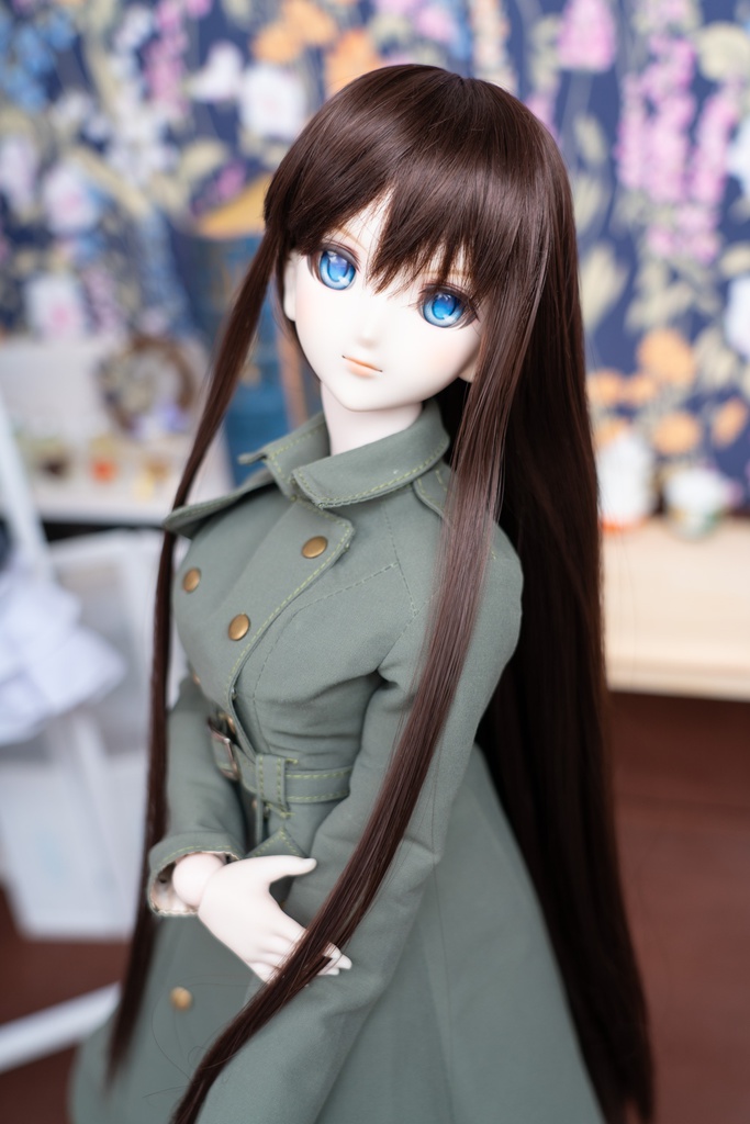 DDサイズ用トレンチコート ミリタリーグリーン