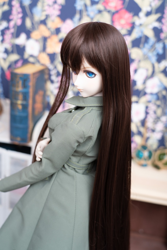 DDサイズ用トレンチコート ミリタリーグリーン