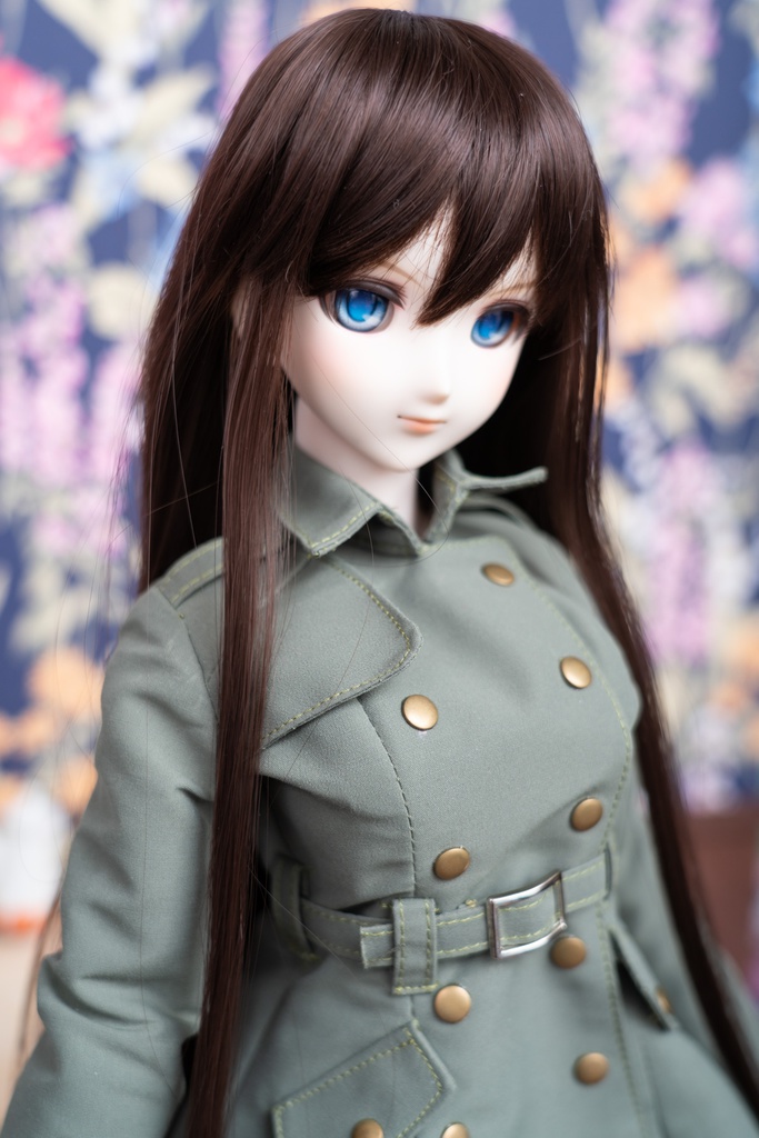 DDサイズ用トレンチコート ミリタリーグリーン