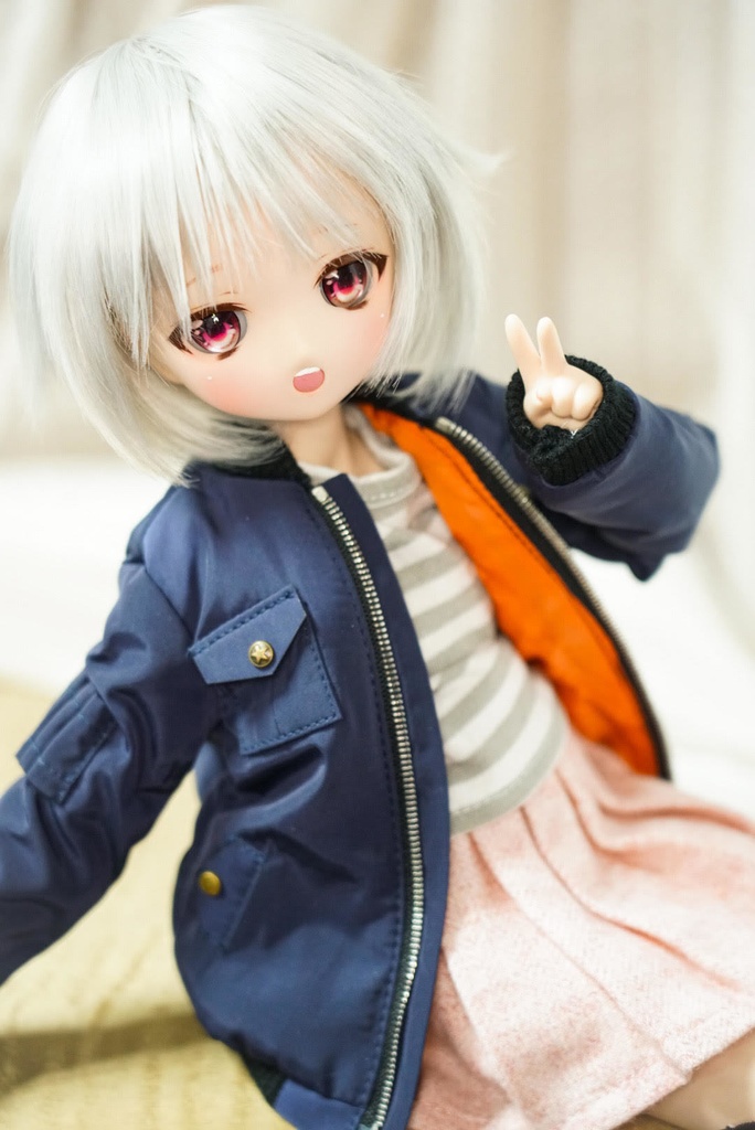 MDD/DDPサイズ フライトジャケット(ネイビー)