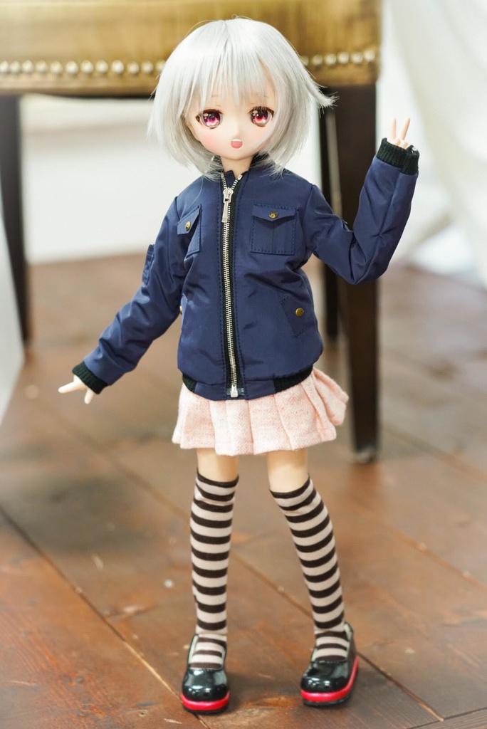 MDD/DDPサイズ フライトジャケット(ネイビー)