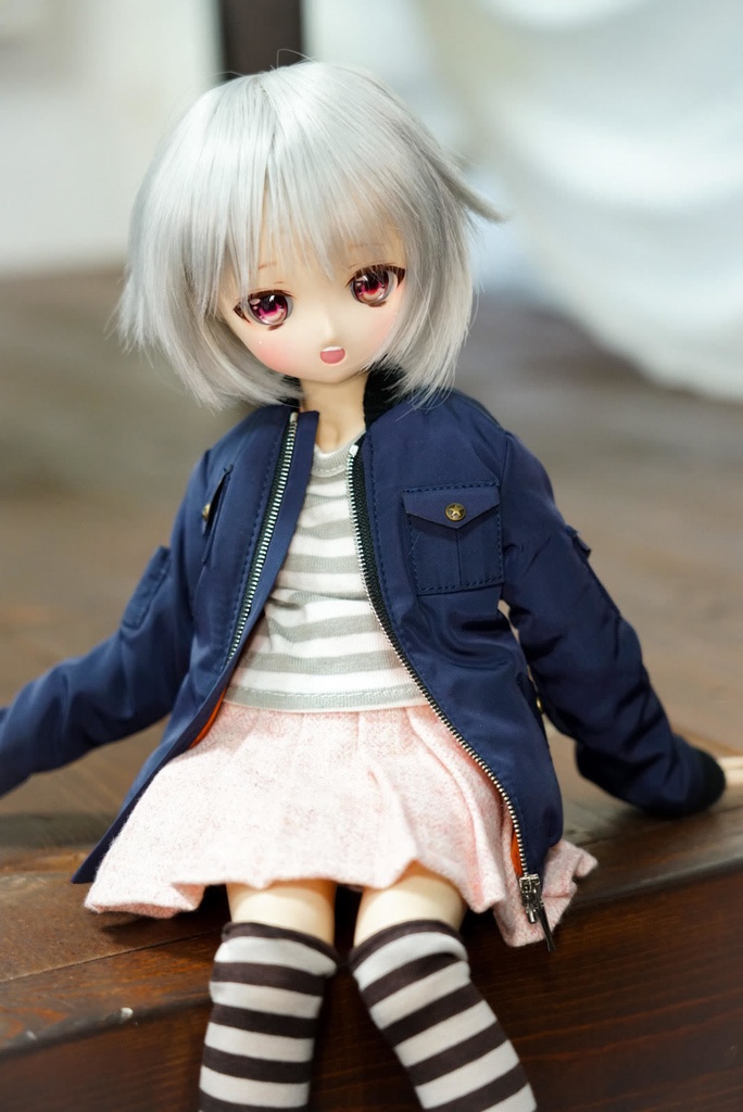 MDD/DDPサイズ フライトジャケット(ネイビー)