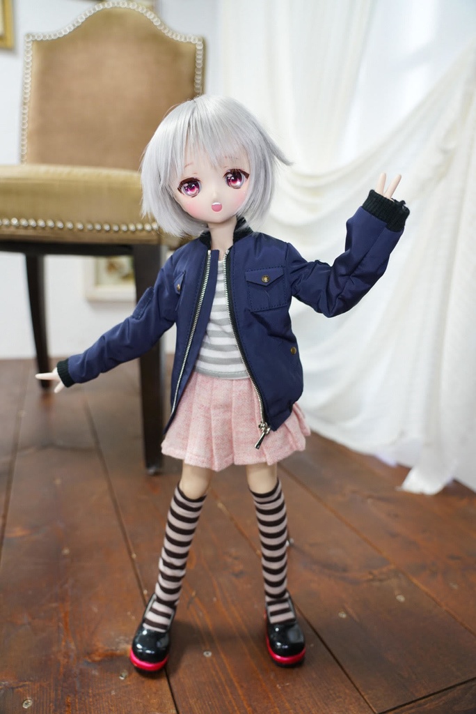 MDD/DDPサイズ フライトジャケット(ネイビー)