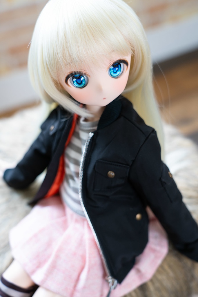 MDD/DDPサイズ フライトジャケット(ブラック)