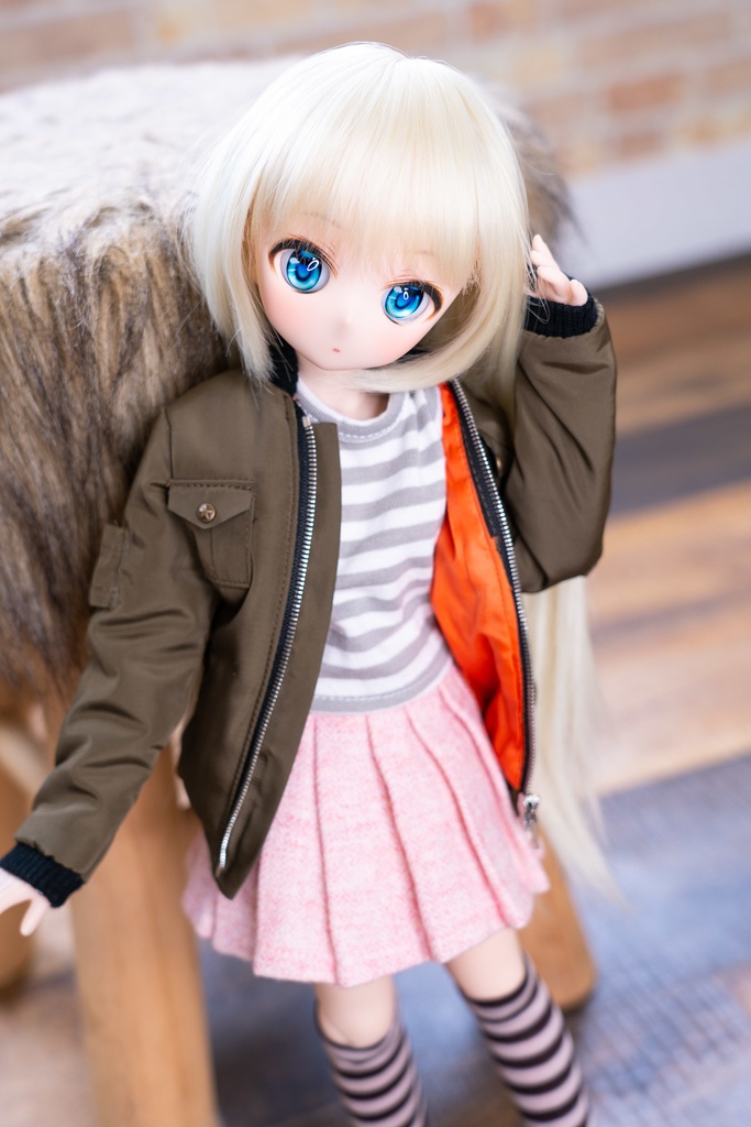 MDD/DDPサイズ フライトジャケット(カーキ)