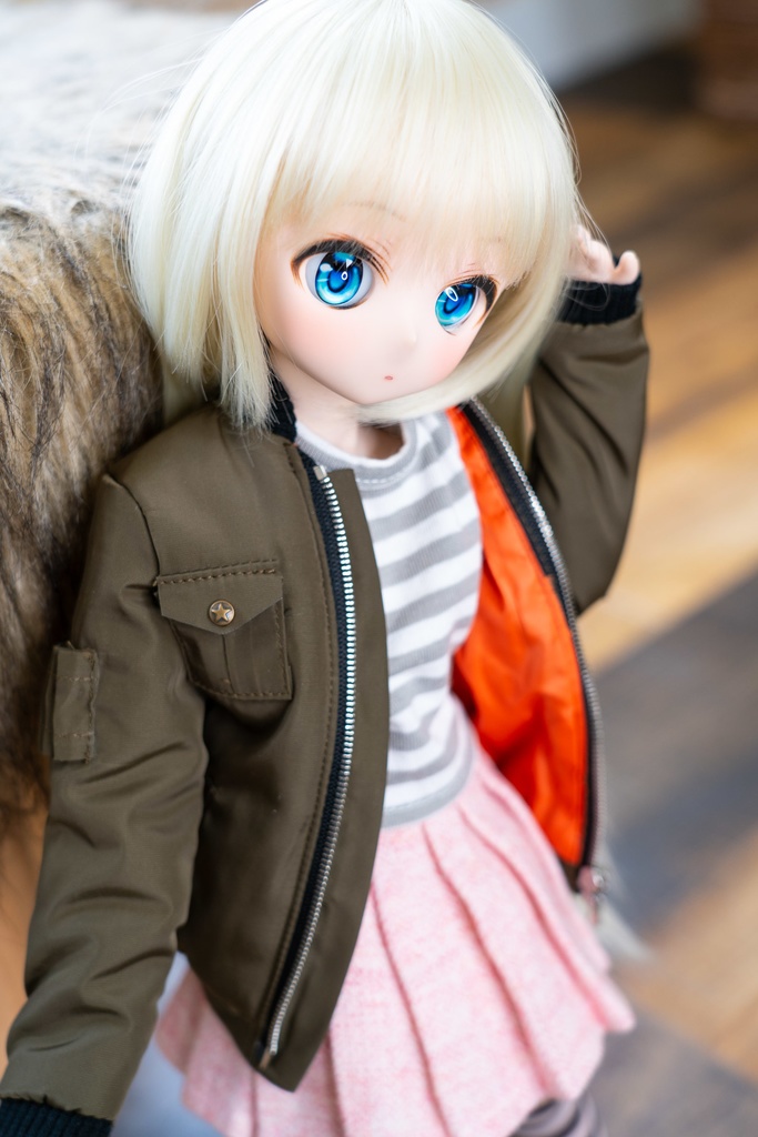 MDD/DDPサイズ フライトジャケット(カーキ)