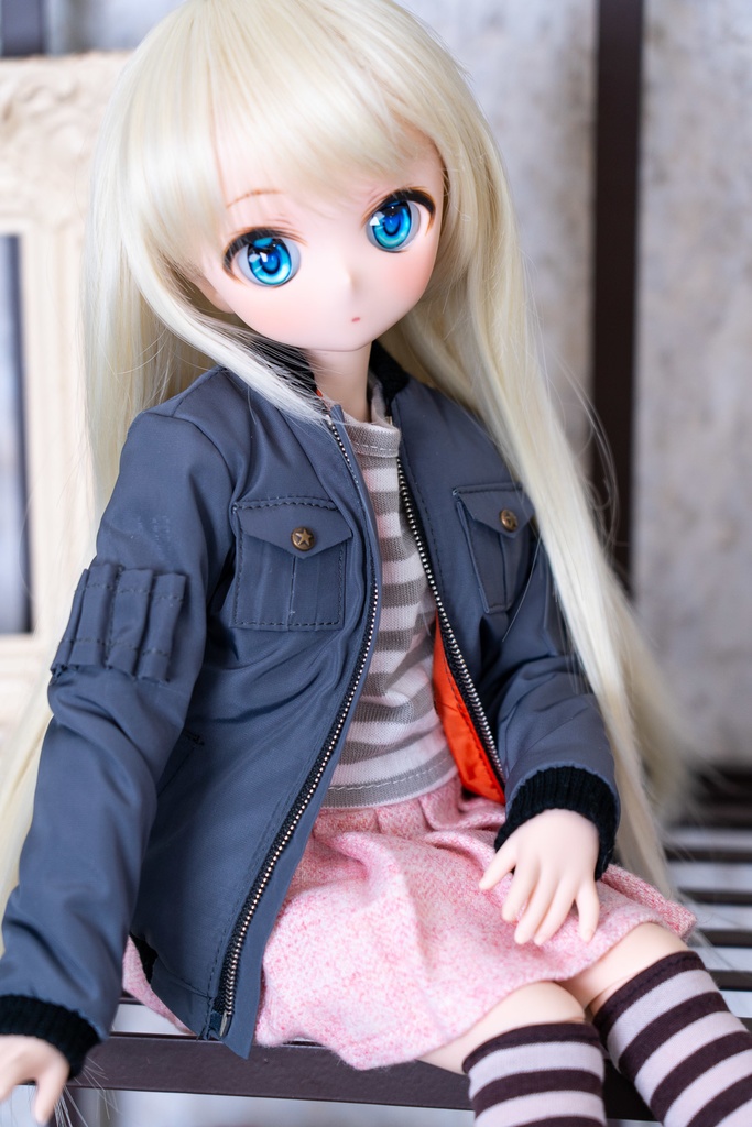 MDD/DDPサイズ フライトジャケット(グレー)