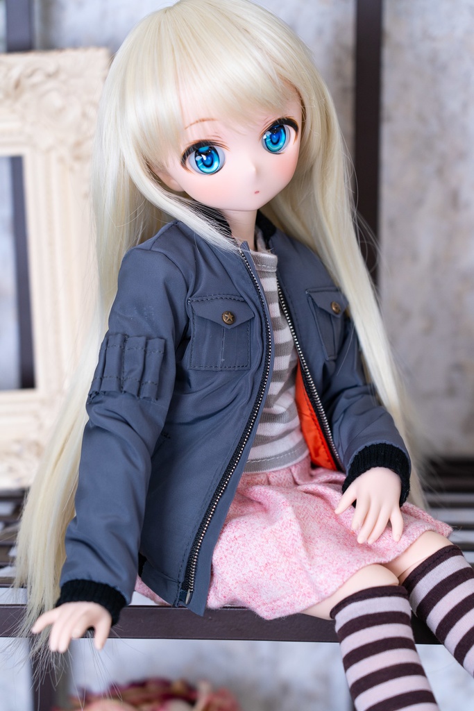 MDD/DDPサイズ フライトジャケット(グレー)