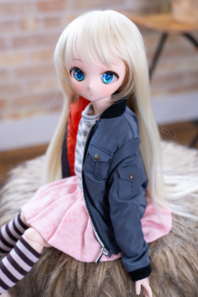 MDD/DDPサイズ フライトジャケット(グレー)